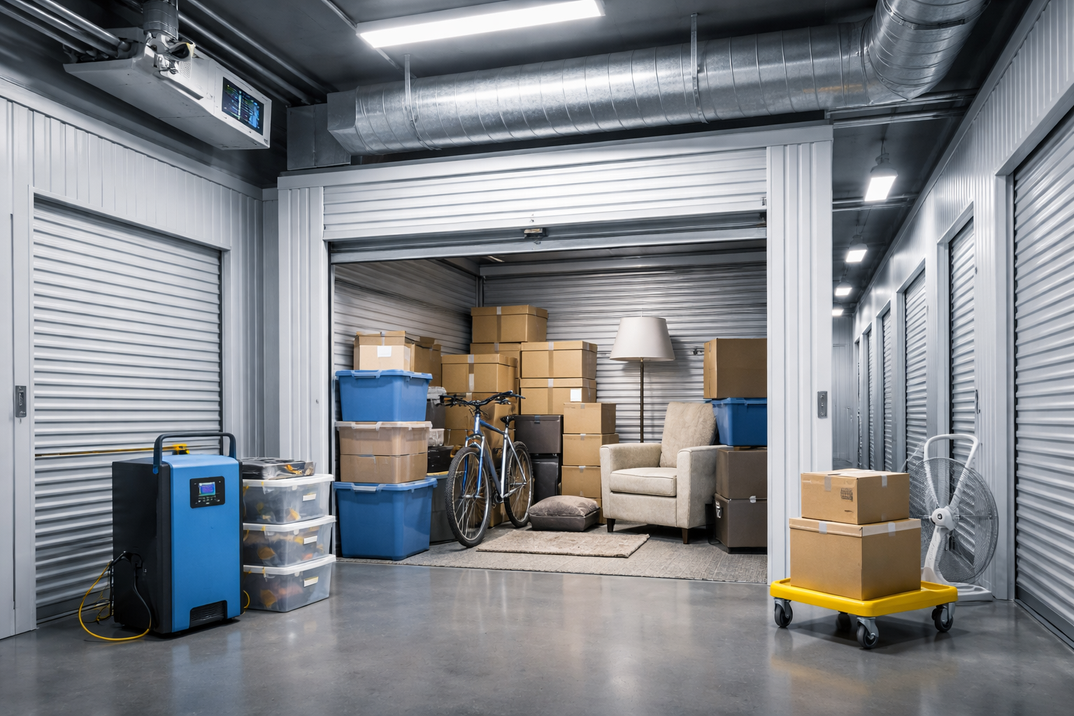 Climate Controlled Storage services in Spokane, WA